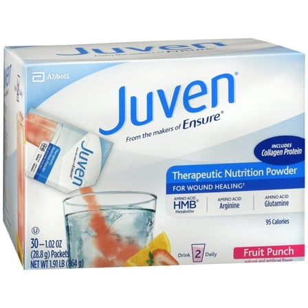 Abbott Nutrition Juven Powder Fruit Punch Institutional 24gm Packet 30/Pack