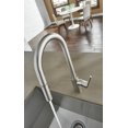 thumbnail image 7 of Gerber D454058SS Parma Cafe 1.75 GPM Single Handle Pull-Down Kitchen Faucet (Stainless Steel), 7 of 7