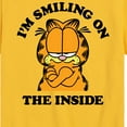 thumbnail image 3 of Garfield - Smiling On The Inside - Toddler And Youth Short Sleeve Graphic T-Shirt, 3 of 5