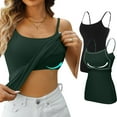 thumbnail image 1 of ORUYROP Débardeurs en Coton avec Bretelles Spaghetti Réglables Couche Cami Col Rond S - 5X, 1 of 7