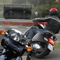 thumbnail image 3 of Bolsa de herramientas de cuero PU para motocicleta con hebillas a presión para manillar de horquilla Sissy Bar Hugtrwg Para estrenar, 3 of 9