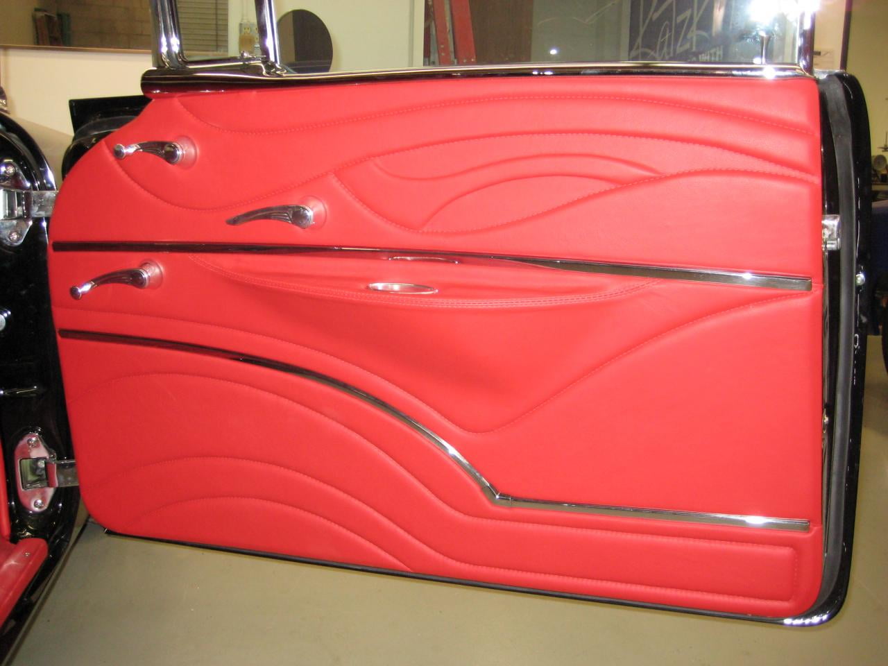 Car Marine Vinyl Fabric Upholstery Grade Replace Decorate Faux Leather by Yard (7Yard, Red)