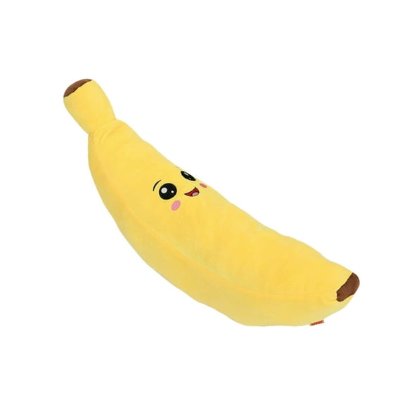 SLYNSHome Dog Squeaker Toy Banana Plush Dogs Chew Toy for Small Medium Large Dog Puppy Teething Chewing Interactive to Keep Them Busy