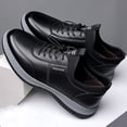 thumbnail image 1 of Zapatos de Hombre de Algodón Único Opcional Zapatos de Cuero Casuales para Hombres Zapatos de Algodón Transpirables para Hombres Zapatos de Tablero de Superficie Suave con Parte Inferior Suave para, 1 of 6