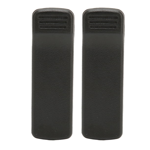Clip de cinturón de Radio de 2 vías, Clip de cinturón de Radio portátil de repuesto Universal resistente para Motorola GP3188 CP040 RADIUS, 2 uds.