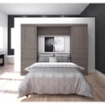 thumbnail image 2 of Atlin Designs 109" Engineered Wood Full Wall Bed Kit in Bark Gray, 2 of 12