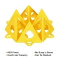 thumbnail image 3 of Unique Bargains Painting Stands, 24 Pack ABS Plastic Mini Cone Paint Stands Risers Support, Yellow, 3 of 5
