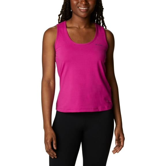 Columbia Women's Hike Performance Tank, Wild Fuchsia, X-Small