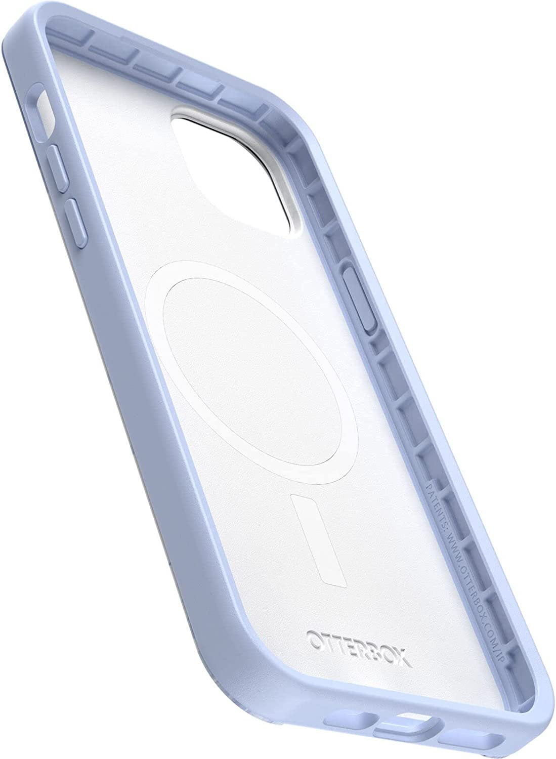 OtterBox Symmetry Series+ Antimicrobial Case with Magsafe for iPhone 14 Plus Only - Non-Retail Packaging - Running Water Blue