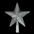 thumbnail image 2 of Northlight 10" Clear Crystal Star LED Christmas Tree Topper - Clear Lights, 2 of 4