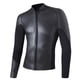thumbnail image 2 of Traje de Neopreno de Mujeres con Cremallera Protección UV Elástico Ligero para Natación Pesca Remo - S S negro brillante Baoblaze Traje de neopreno para mujer, 2 of 8