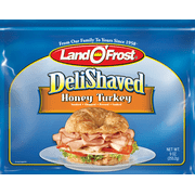 Land O'Frost Deli Shaved Honey Turkey, 9 Oz.