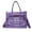 Purple, variant on Gainbow Clear Tote Bag, Clear Crossbody Bags for Women, Transparent Plastic Lunch Bag Large PVC Mesh Handbag Beach Bag for Sports, Travel, Stadium