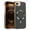 Black, variant on Designed for iPhone 16e Magnetic Phone Case,Compatible with Mag-Safe,Anti-Scratch PU Leather Bumper,Shockproof Elegant Electroplated Rugged Ultra Slim Thin Phone Case,Darkpurple