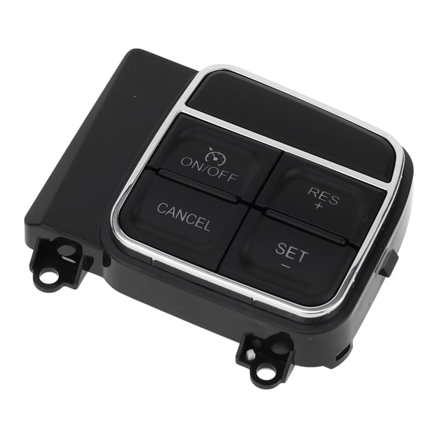 Interruptor de control de crucero del volante Unique Bargains Negro Ajuste para Chrysler 200 2012 No.56046094AD - Paquete de 1