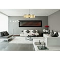 thumbnail image 4 of Elegant Lighting Chelsea 44" 10 Light Royal Crystal Pendant Lamp, 4 of 7