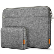 Inateck 13-13.5? Laptop Sleeve Carrying Case Compatible with 13 Inch MacBook Pro 2012-2020 & MacBook Air 2010-2020, 13.5?? Surface Laptop/Book, 12.9 Inch iPad Pro 2020 with Accessory Pouch -