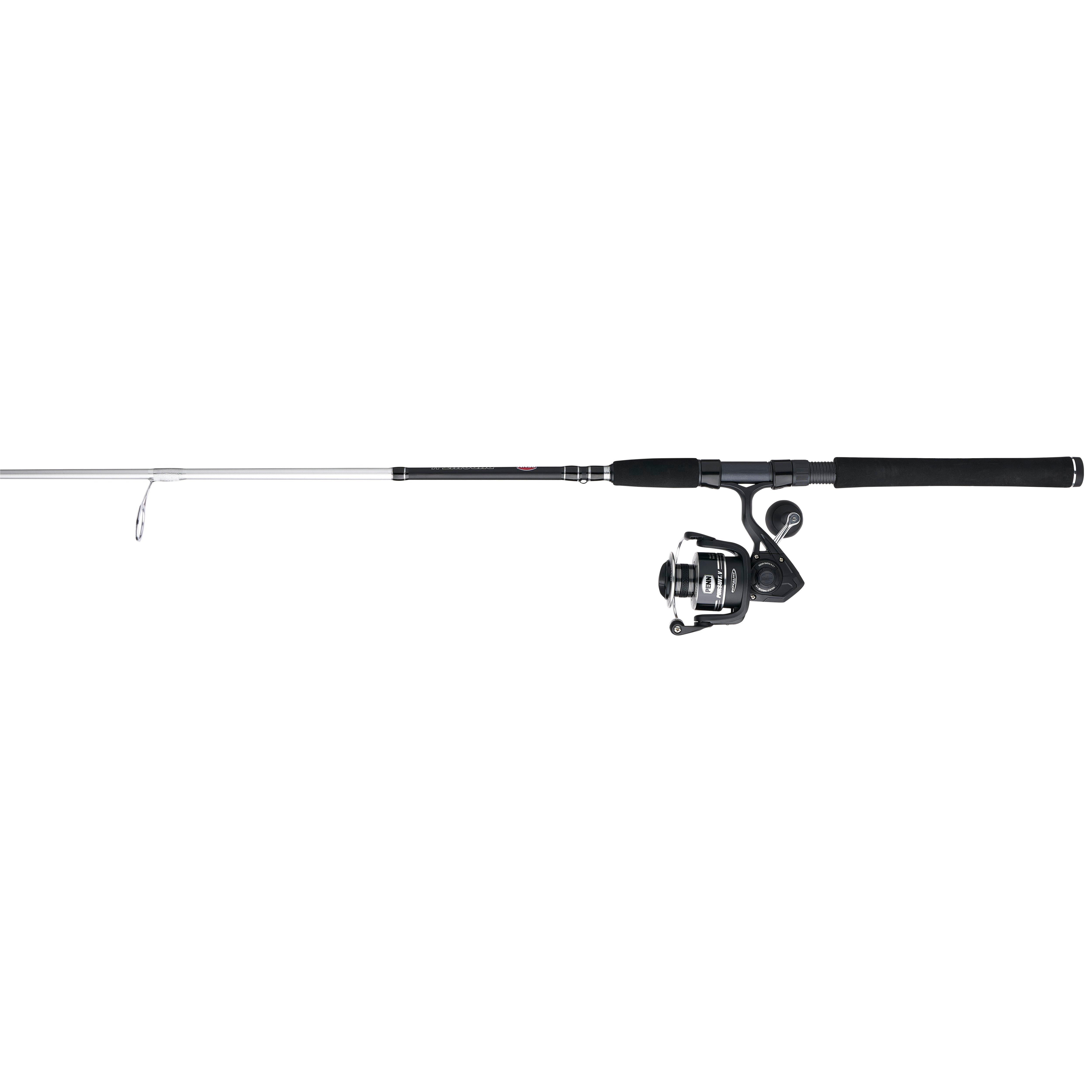 PENN Pursuit V Spinning Fishing Combo, 7' Medium Rod, 4000 Size Reel