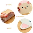 thumbnail image 3 of Juego de 6 posavasos con diseño de gato, caras de goma de silicona, aislamiento, flexible, duradero, antideslizante, almohadillas calientes para bebidas, cerveza, 3 of 5