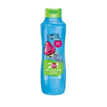 Suave Kids 2 in 1 Shampoo and Conditioner Strawberry Smoothers 22.5oz