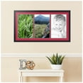 thumbnail image 2 of ArtToFrames Collage Photo Picture Frame with 3 - 11x17 Openings, Framed in Black with Rouge and Black Mats (CDM-3926-65), 2 of 8