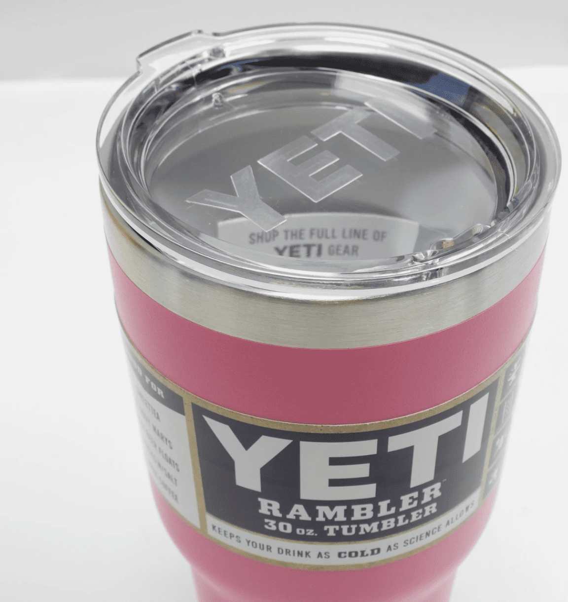 Yeti Rambler 30oz Tumblers w/ Magslid Lid - Power Pink