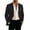 Black, variant on Atkumj Notch Lapel Blazer for Men Business Formal Solid Color Single Button Blazer Jacket Long Sleeve Casual Suit Jackets with Pockets S