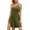 Army Green, variant on HUPOM Summer Shorts For Women Women Workout Shorts Pleated High Long Playing Beige XXL