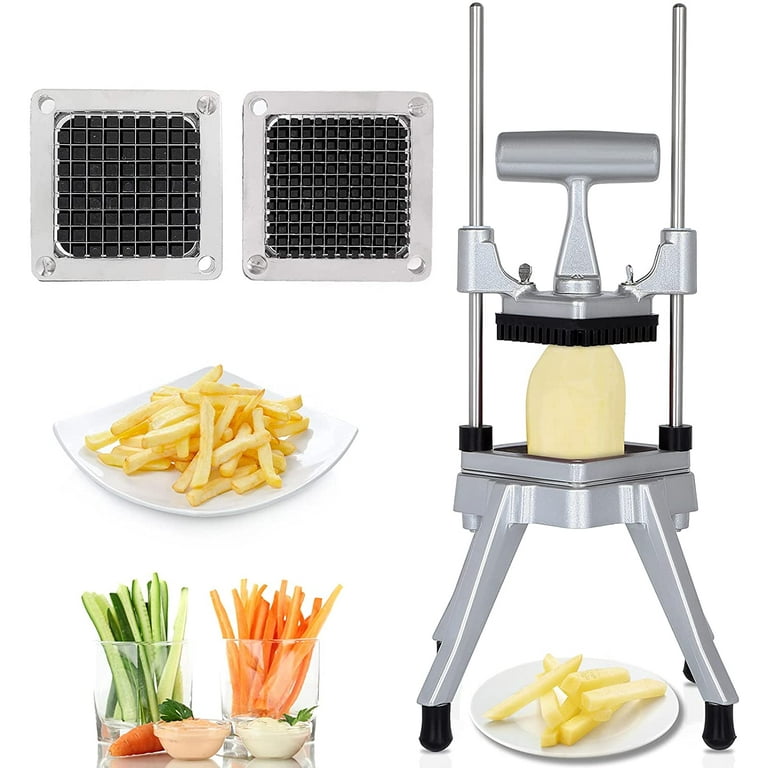 Commercial Vegetable Fruit Chopper, Stainless Steel French Fry