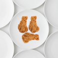 thumbnail image 3 of Fake Chicken Drumstick 3Pcs Brown PVC Versatile Usage for Decoration Store Accessories, 3 of 5