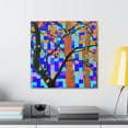 thumbnail image 3 of Beech Tree Pointillism. - Canvas, 3 of 10