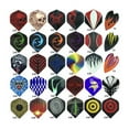 thumbnail image 2 of YOPTOP 60Pcs Darts Dynamic Dart Flights for Targeted Accuracy Custom Dart Accessories for Gaming Fun Style2, 2 of 2
