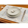 thumbnail image 3 of 10 Strawberry Street Coupe Silver Line Porcelain Soup Plate Set of 6, 3 of 6