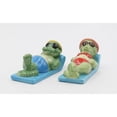 thumbnail image 3 of Kevins Gift Shoppe Ceramic Alligator Couple Bathing in the Sun Salt and Pepper Shakers, 3 of 5