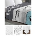 thumbnail image 5 of King Size Flat Sheet Only, Laundry Room Soft Brushed Microfiber Bed Sheets, Wash Dry Fold Repeat Splicing Colorful Wood Hotel Quality Breathable Bedding Top Sheet, Easy Care, 105"x98", 5 of 9