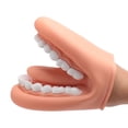 thumbnail image 1 of Marioneta De Mano Con Boca, Modelo Educativo Para El Cuidado De Los Dientes, Fácil De Limpiar, 28 Dientes Para La Enseñanza De Niños, 1 of 7
