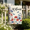 thumbnail image 7 of Yhmxh 4th of July Garden Flag 12x18 Inch Patriotic Double Sided Burlap Flag Outside, Memorial Day Welcome Flag American Stars and Stripes 250th Anniversary Flag Yard Outdoor Decoration, 7 of 7