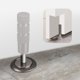 thumbnail image 5 of Tapón de puerta invisible de aleación de zinc magnético ajustable tapón de puerta de cobre, 5 of 5