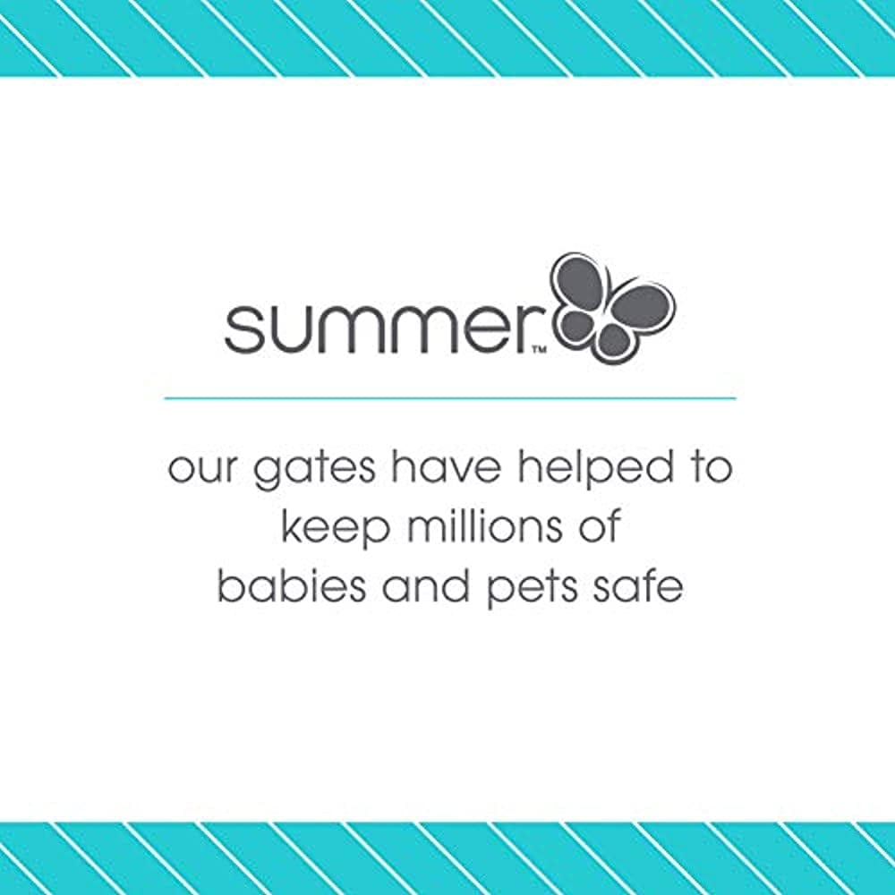 Summer Indoor & Outdoor Multi Function Walk-Thru Gate, Gray