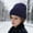 O, variant on Satin Lined Beanie for Women, Warm Knitted Stretchy Winter Hat, Protective Hairstyle Soft Acrylic Skull Cap for Men and Women(A)
