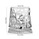 thumbnail image 3 of Vaso de whisky giratorio con base giratoria | Cristal transparente de 260 ml para bourbon y cócteles | Decoración elegante para bar en casa y regalo, 3 of 6
