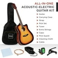 Best Choice Products Beginner Acoustic Electric Guitar Starter Set 41in