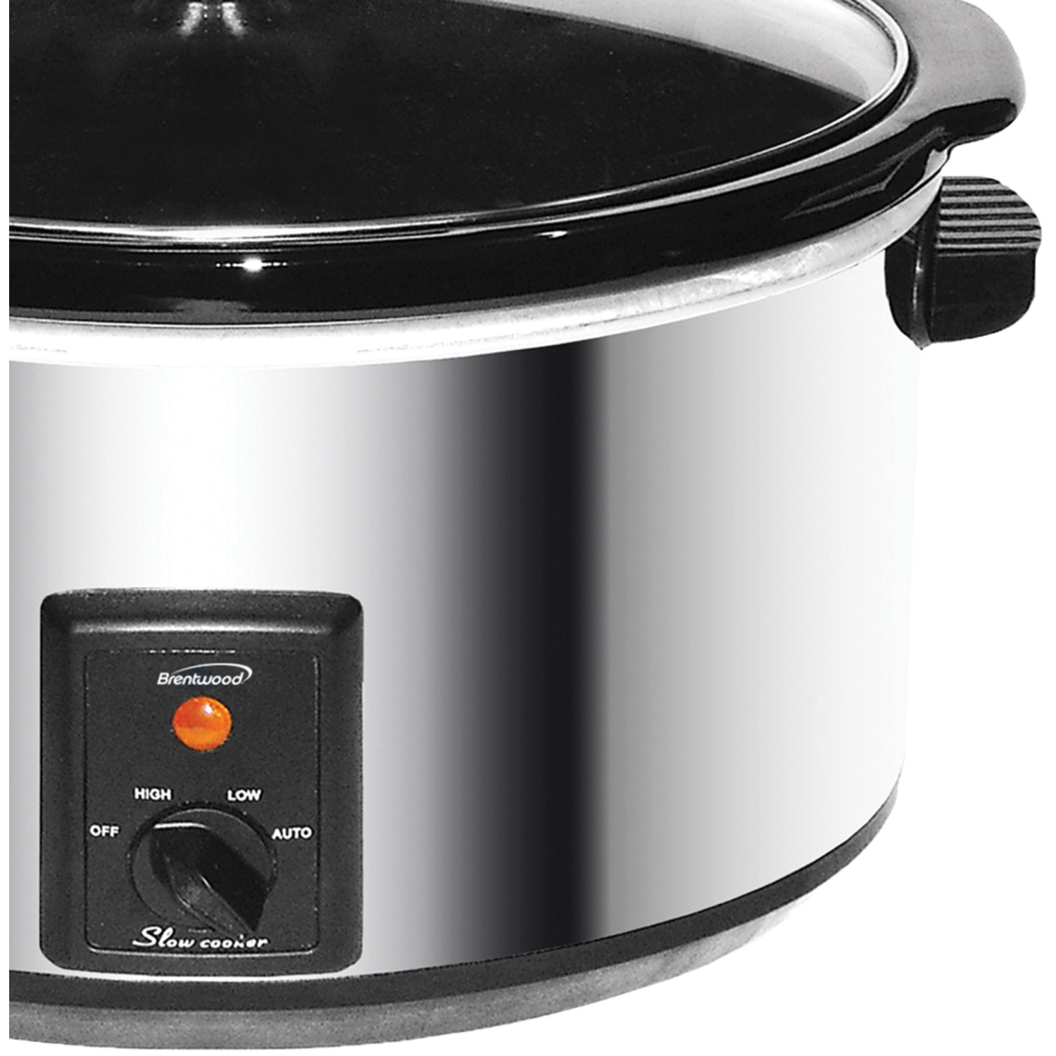 Brentwood SC-170S 8 Qt Slow Cooker Stainless Steel - image 5 of 8