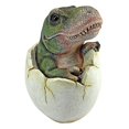 thumbnail image 1 of Design Toscano QM2728000 Baby Tyrannosaurus Rex Dino Egg Statue,Full Color, 1 of 5
