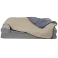 thumbnail image 4 of Furhaven Medium Waterproof Pet Blanket for Dogs, Denim, 4 of 5