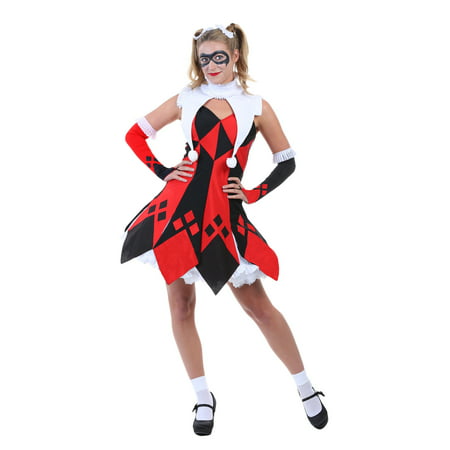 Cute Court Jester Costume for Women