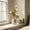 White-WH, variant on MMJ Artificial Peony Flower White Faux Peony Branch 28in for Vase Table Centerpiece Wedding Party Home Sofa Display