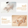 thumbnail image 4 of Rhinestones Peine Peine Tocado Fiesta de boda Accesorio para el cabello para las mujeres niñas, 4 of 4