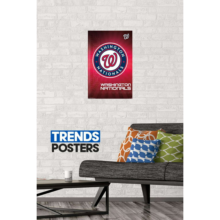 MLB Washington Nationals - Logo 16 Wall Poster, 14.725