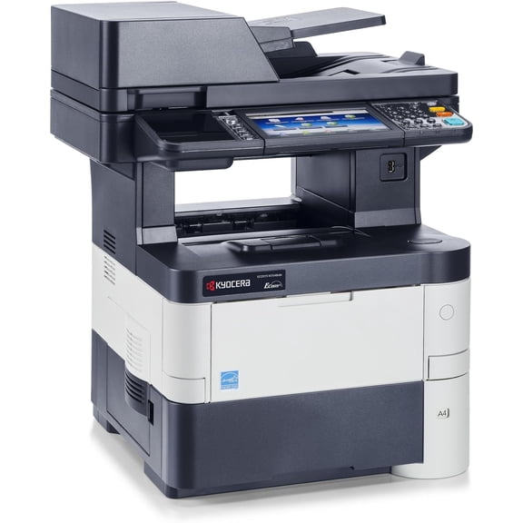 Restored Kyocera ECOSYS M3040idn Black & White Multifunction Printer  Print/Scan/Copy/Fax, 42 PPM, 7" Color TSI, 600 x 600 DPI, 1 GB Memory, 1102NY2US0 (Refurbished)